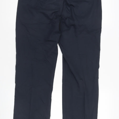 Hugo Boss Men's Black Slim Trousers, Size 32