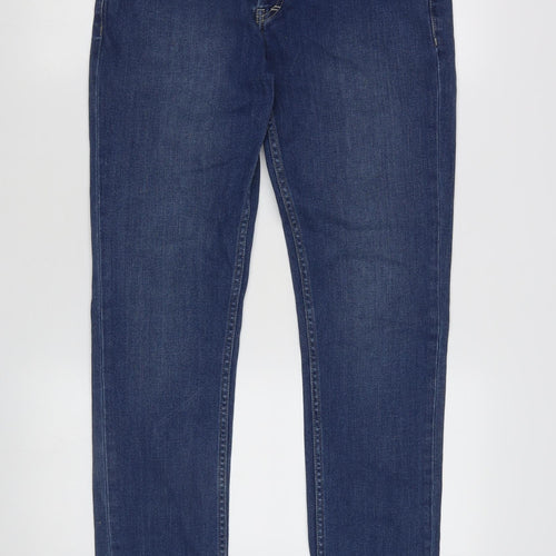 Topman Men's Blue Slim Fit Denim Jeans Size 32