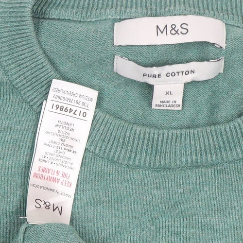 Marks and Spencer Women's Green XL Pullover