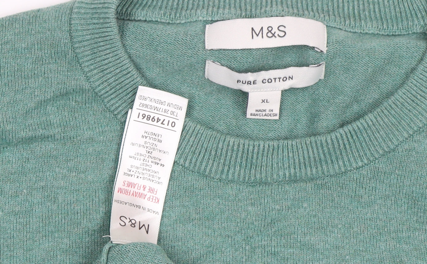 Marks and Spencer Women's Green XL Pullover