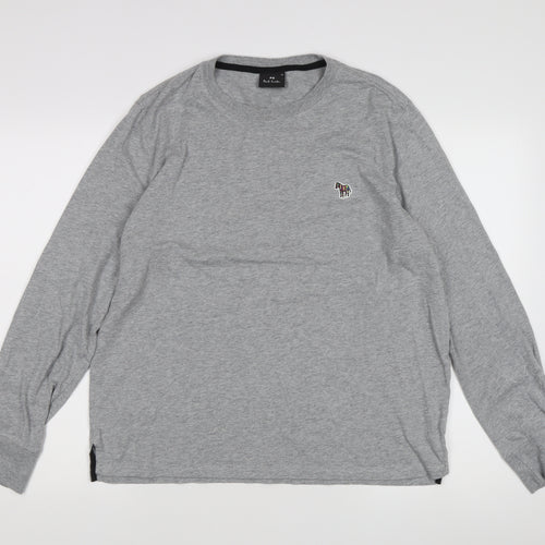 Paul Smith Men's Grey Long Sleeve T-Shirt XL