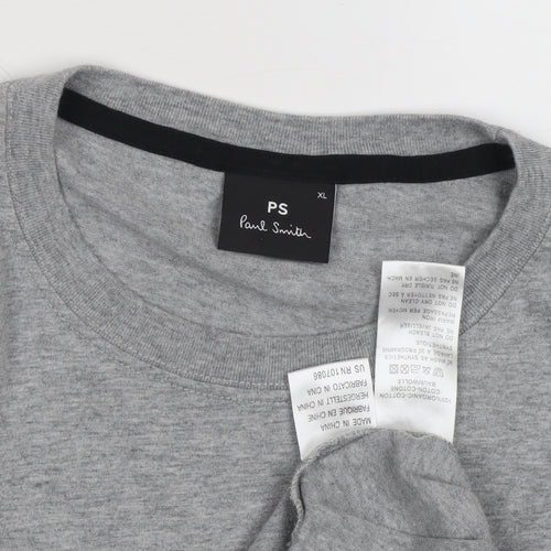 Paul Smith Men's Grey Long Sleeve T-Shirt XL