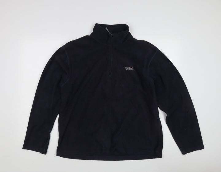 Regatta Men's Blue Pullover Fleece Sweatshirt L