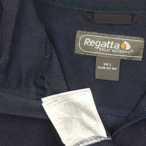 Regatta Men's Blue Pullover Fleece Sweatshirt L