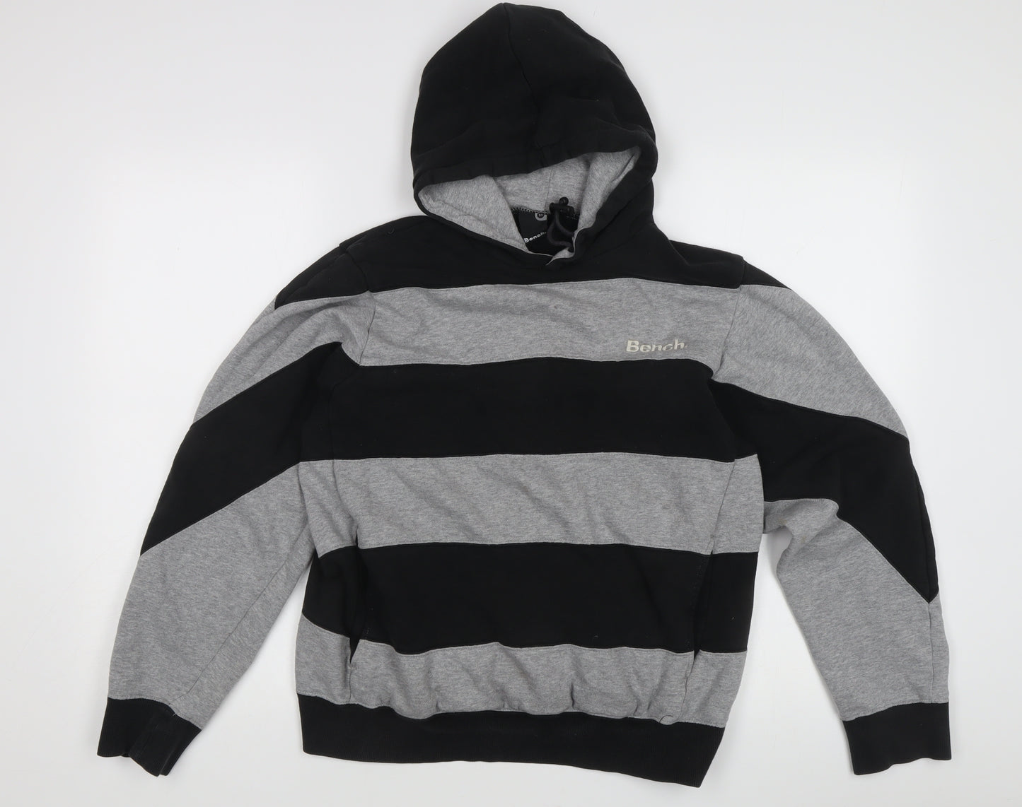 Bench Men's striped Hoodie Size M