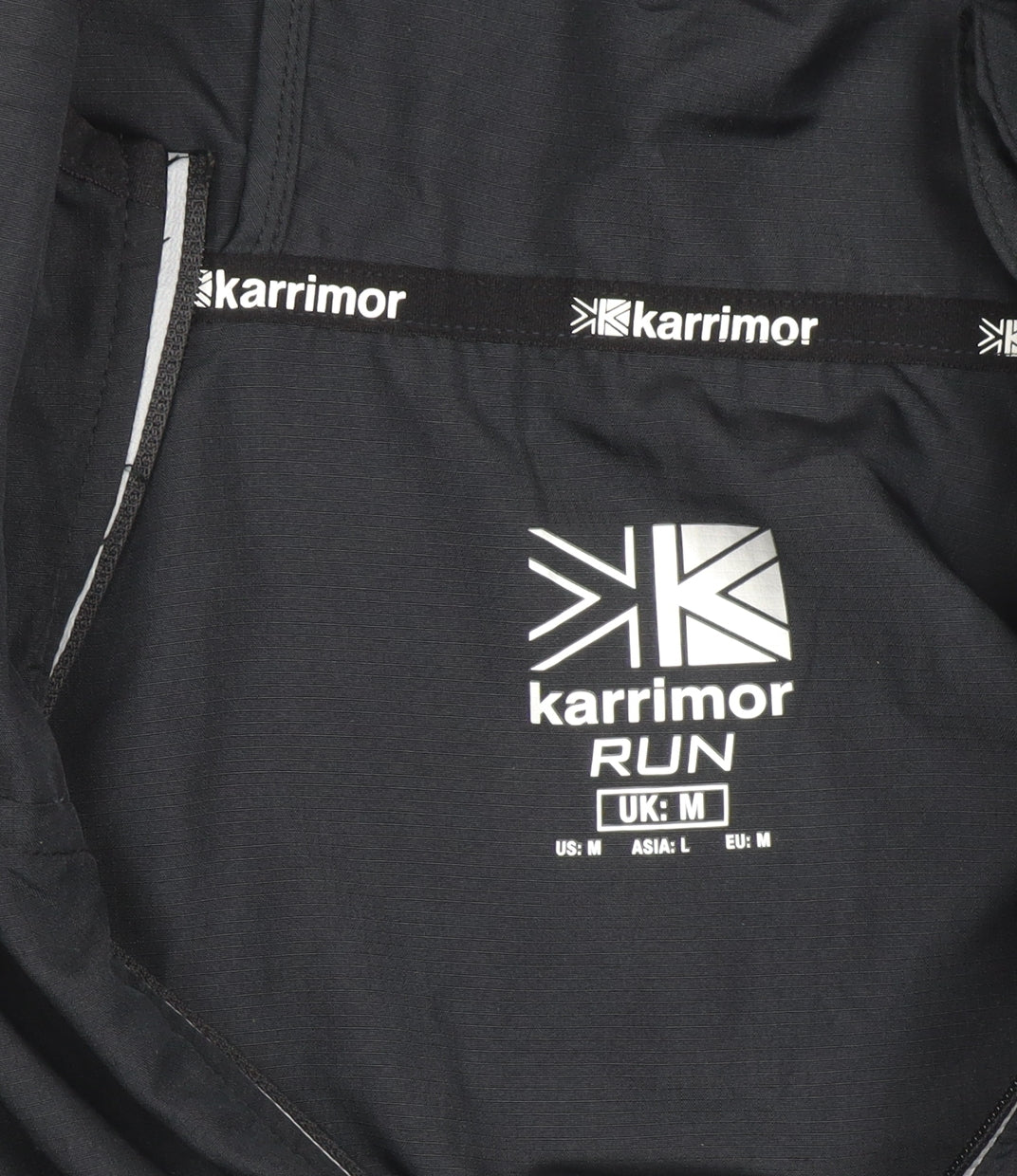 Karrimor Men's Black Windbreaker Jacket M