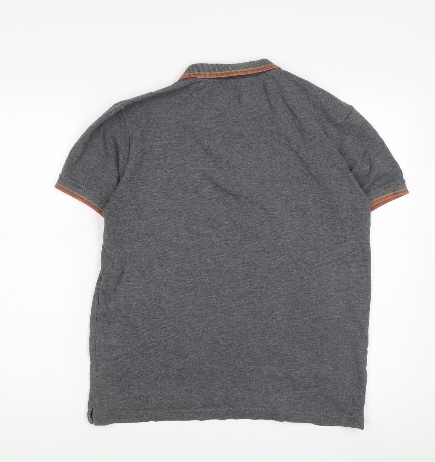 Firetrap Men's Grey Polo Shirt, Size M, Casual Wear