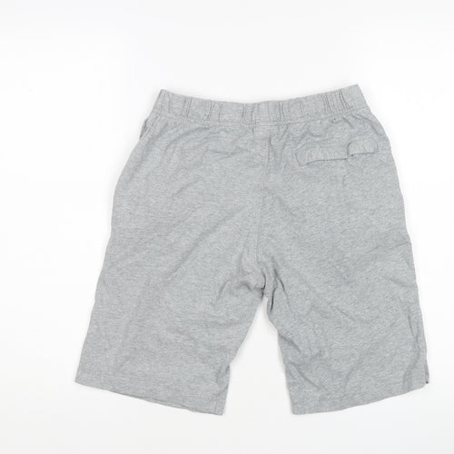 Nike Men's Grey Sweat Shorts, Size S, Casual Wear