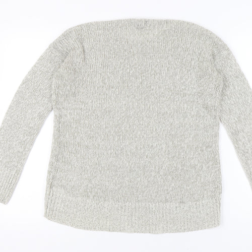 New Look Women's Grey Pullover Jumper, S
