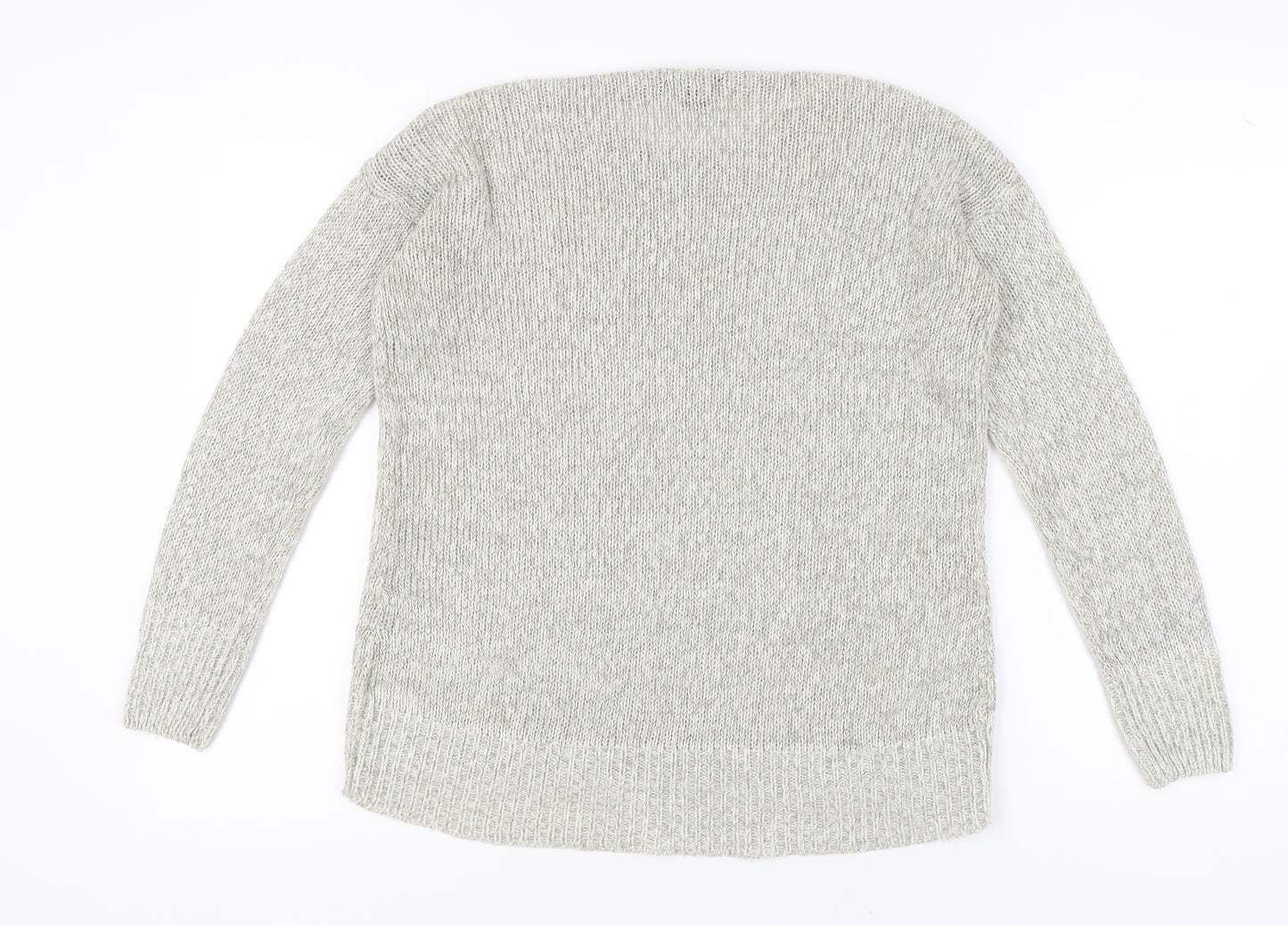 New Look Women's Grey Pullover Jumper, S