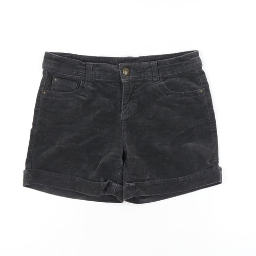 Yessica Women's Black Corduroy Shorts Size 8