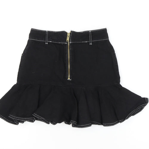 River Island Women's Black Trumpet Skirt Size 8