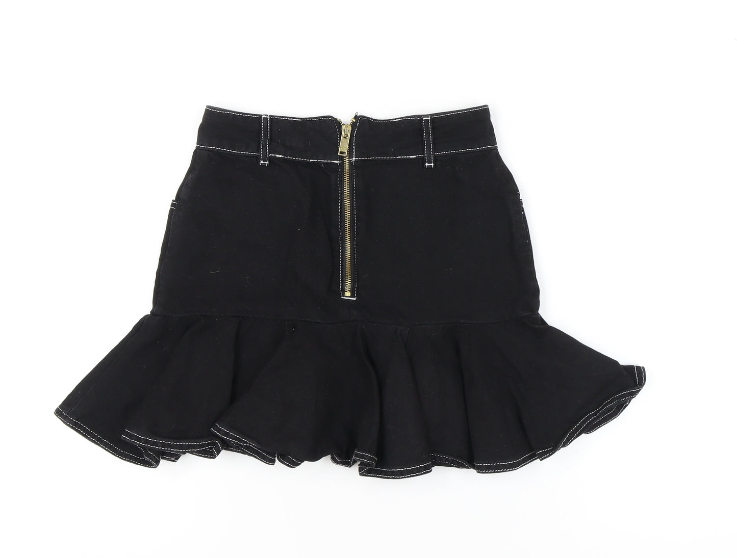 River Island Women's Black Trumpet Skirt Size 8