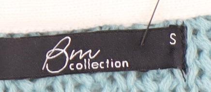 Bm Collection Women's Multicoloured Striped Knit Pullover Jumper S