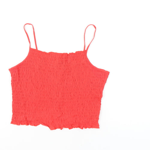 New Look Women's Red Camisole Tank Size 16