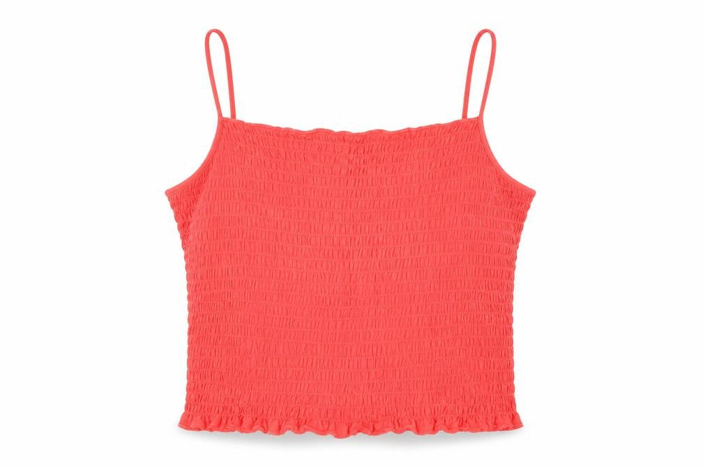 Front view of New Look Women's Red Camisole Tank, size 16