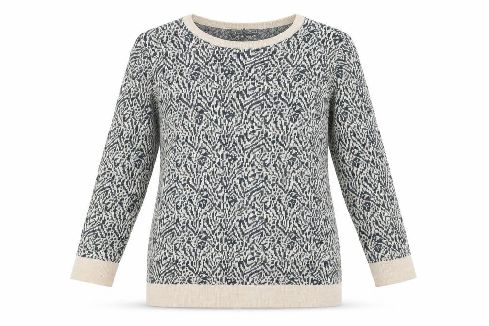 Front view of Bonmarché Women's Multicoloured Knit Jumper, size 12