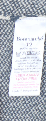 Bonmarché Women's Multicoloured Knit Jumper Size 12