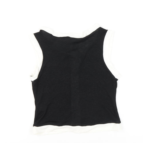 ASOS DESIGN Women's Black Button-Up Top