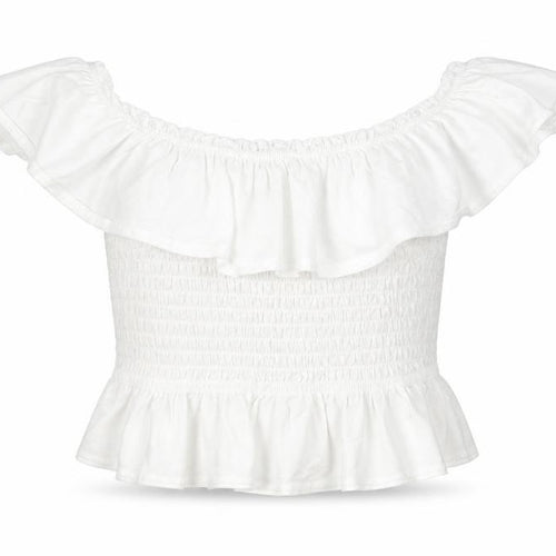 Miss Selfridge White Off the Shoulder Top, Size 10