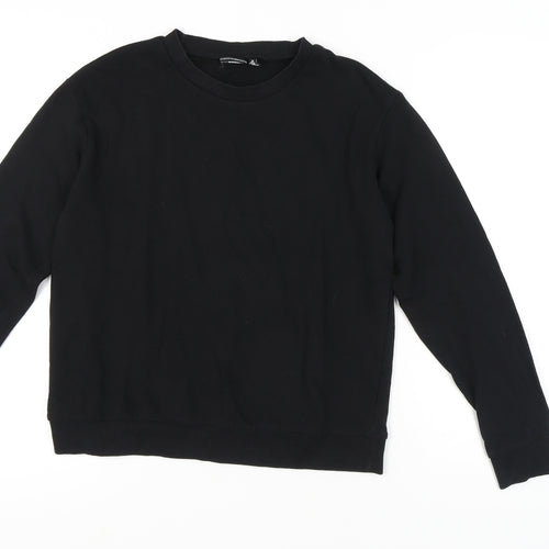 ASOS DESIGN Women's Black Pullover Sweatshirt Size 12