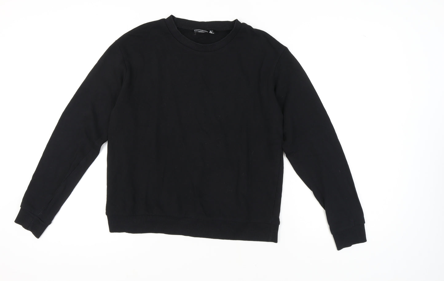 ASOS DESIGN Women's Black Pullover Sweatshirt Size 12