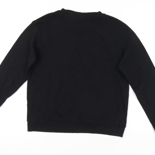 ASOS DESIGN Women's Black Pullover Sweatshirt Size 12