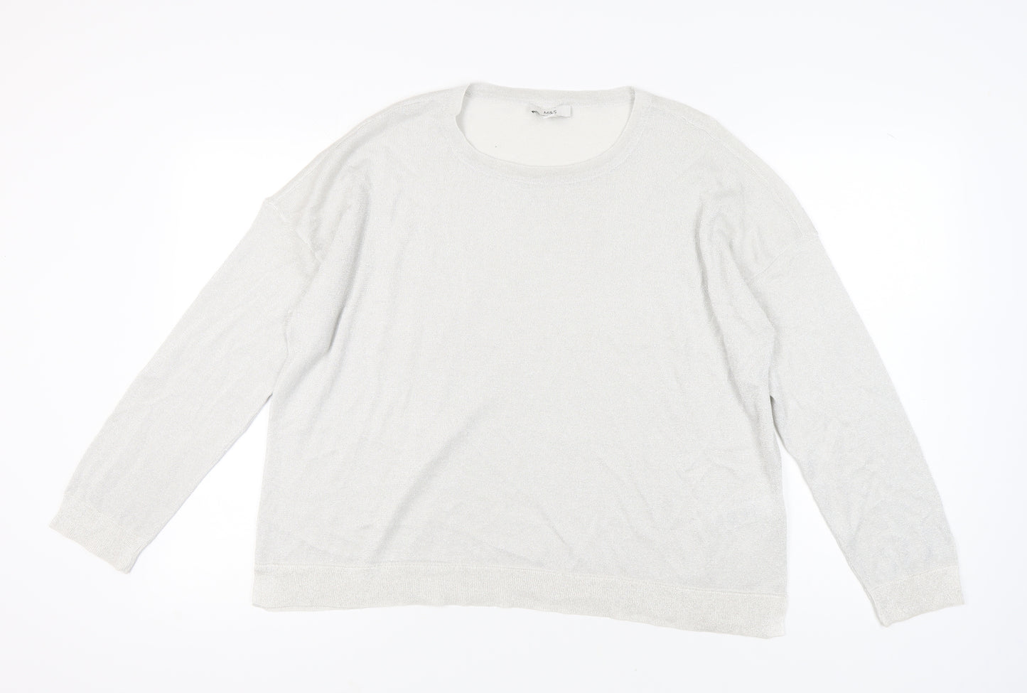 Marks and Spencer Women's Ivory XL Jumper