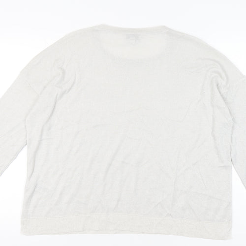 Marks and Spencer Women's Ivory XL Jumper