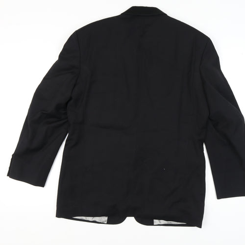 Marks and Spencer Men's Black Suit Jacket 40S