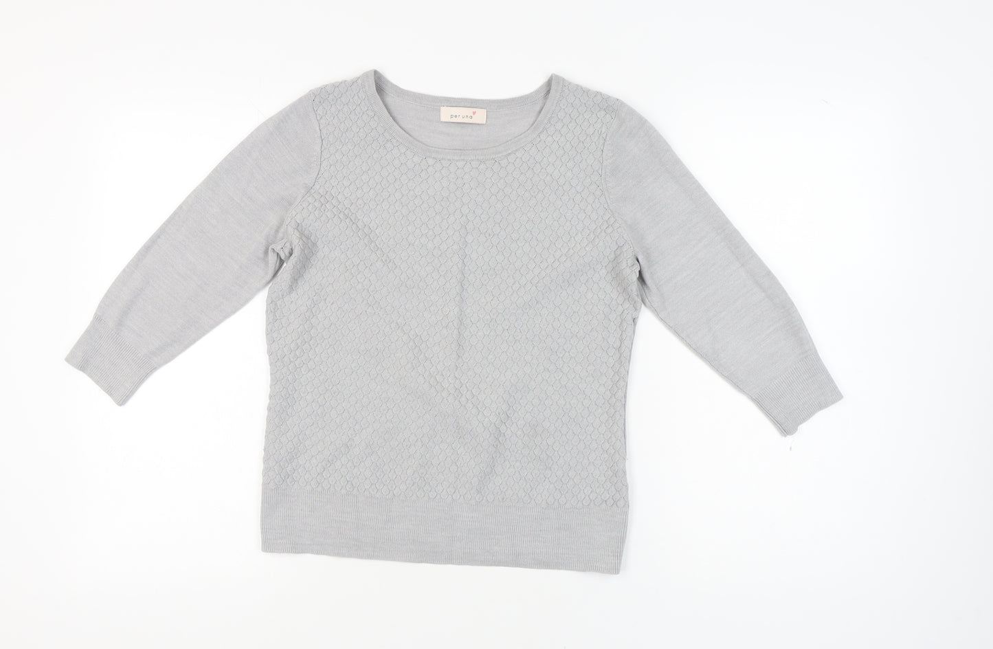 Marks and Spencer Women's Grey Pullover Jumper, Size 12