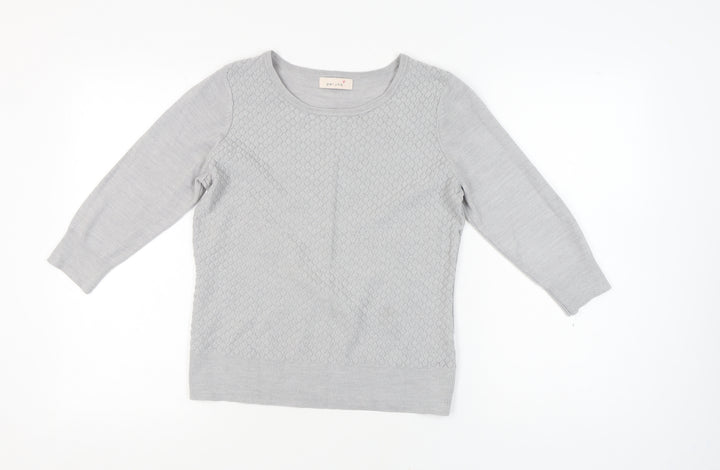 Marks and Spencer Women's Grey Pullover Jumper, Size 12
