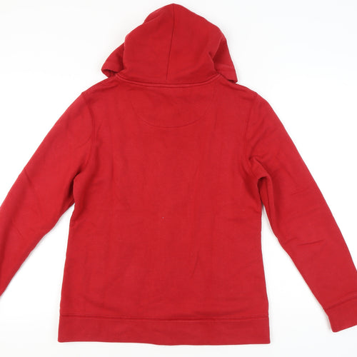 Yessica Women's Red M Full Zip Hoodie