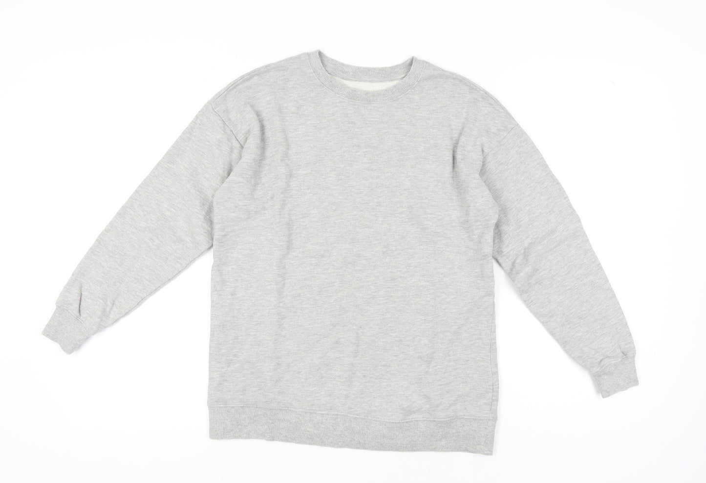 ASOS Women's Grey Pullover Sweatshirt, Size 12, Casual Comfort