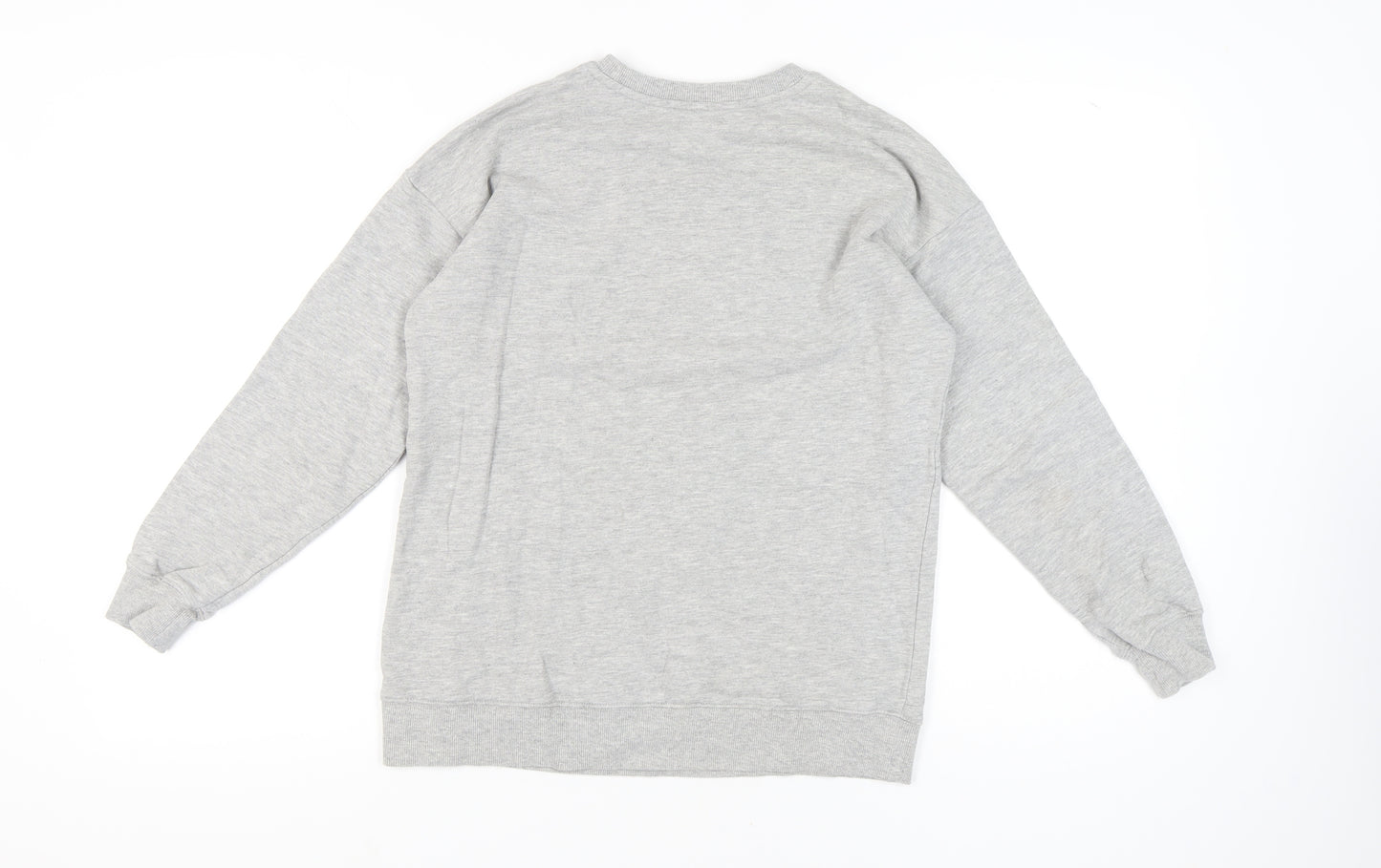 ASOS Women's Grey Pullover Sweatshirt, Size 12, Casual Comfort