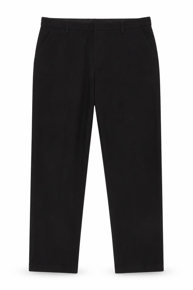 Front view of Marks & Spencer boys’ black dress pants 12 years regular fit