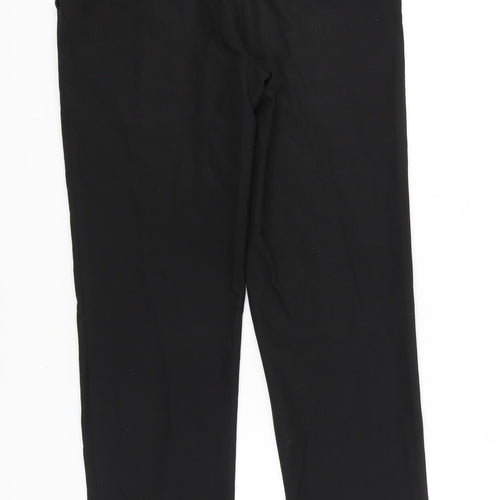 Marks and Spencer Boys Black Dress Pants 12 Years Regular Fit
