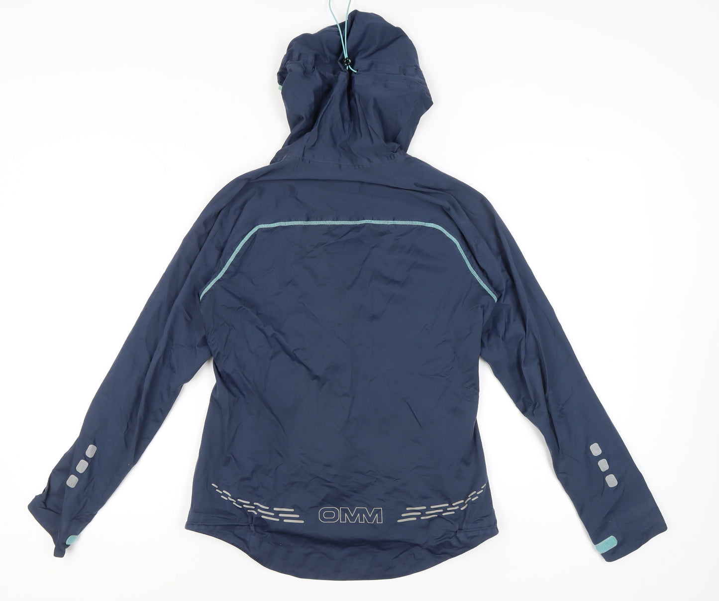 OMM Women's Blue Windbreaker Jacket M Athletic