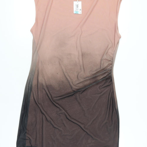 Marks and Spencer Women's Pink Dress Size 14