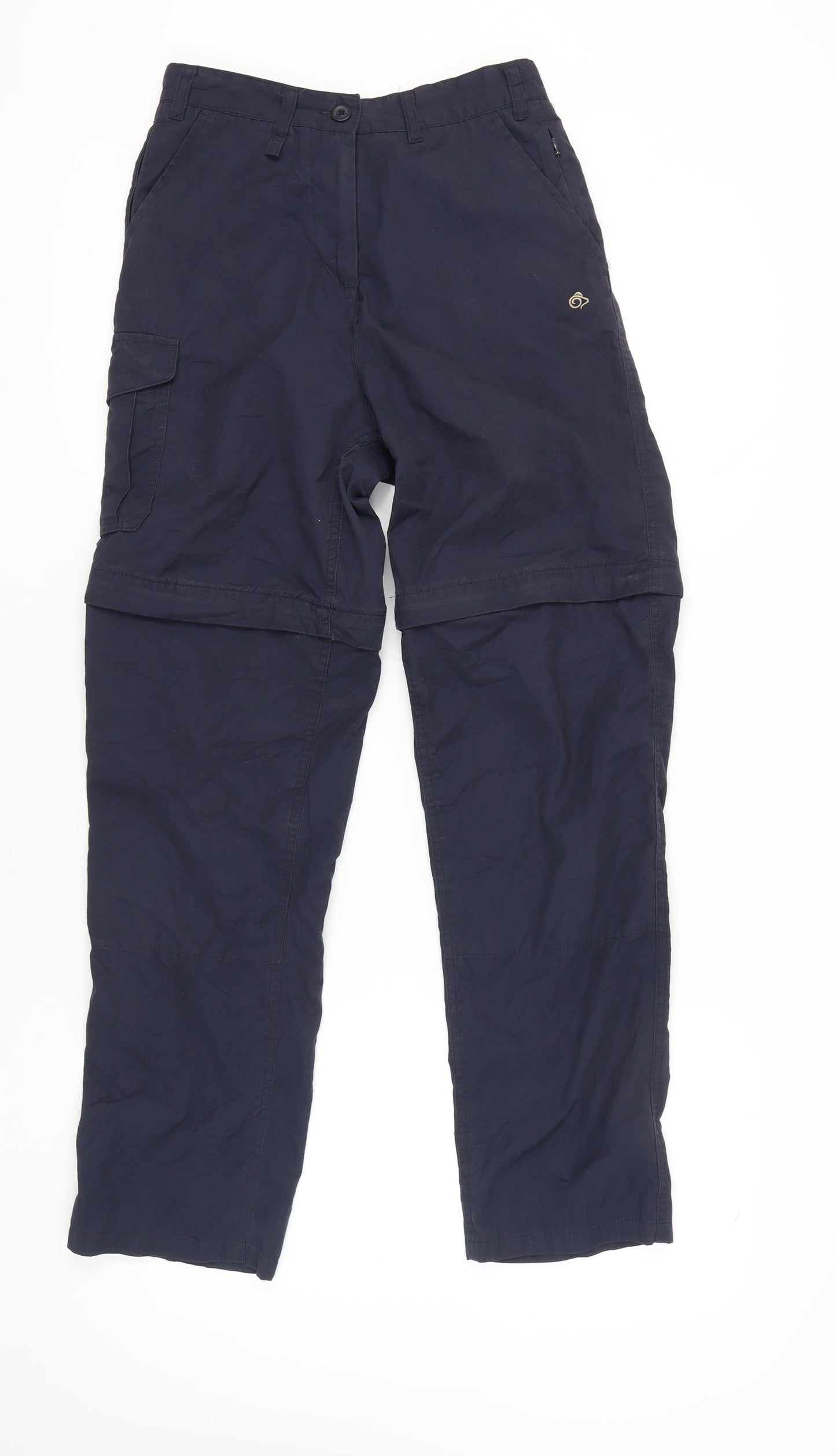 Craghoppers Women's Blue Cargo Trousers Size 10