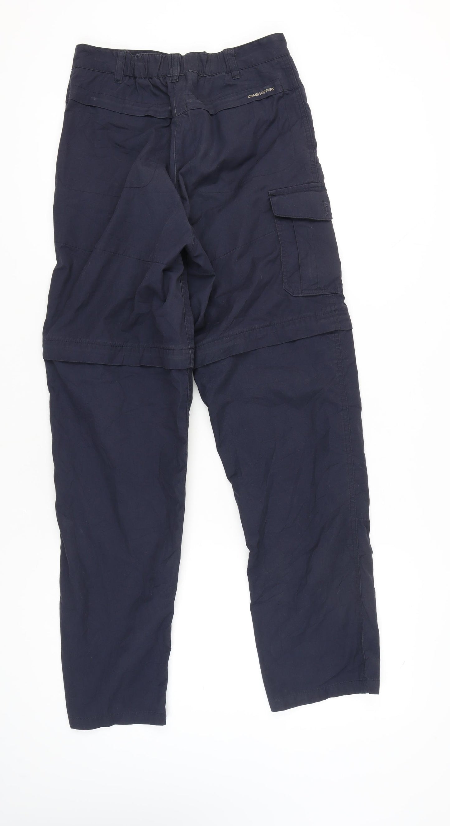 Craghoppers Women's Blue Cargo Trousers Size 10