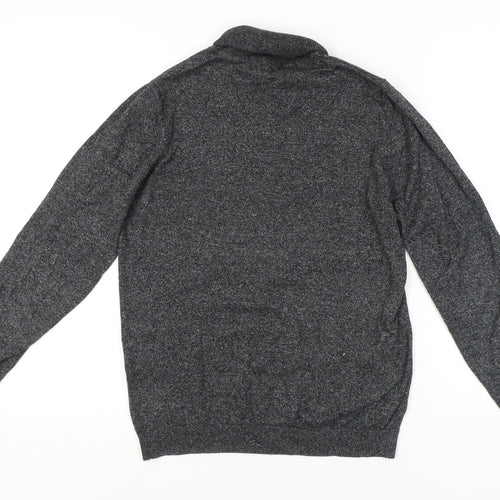 Next Men's Grey Roll Neck Pullover Jumper Size S