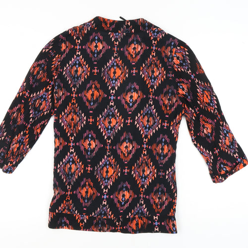 New Look Women's Multicoloured Geometric Blouse Size 8