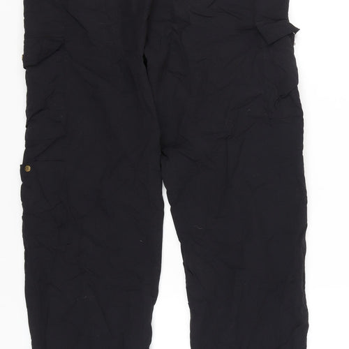Russell Athletic Men's Black Cargo Trousers M