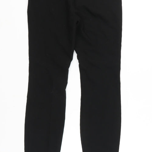 Next Women's Black Ankle Trousers Size 6 Slim Fit