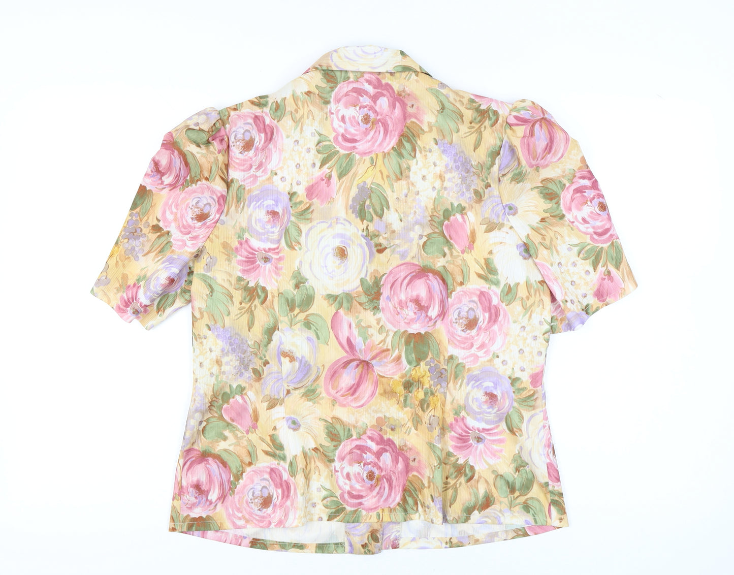 Essence Women's Multicoloured Floral Blouse Size 18