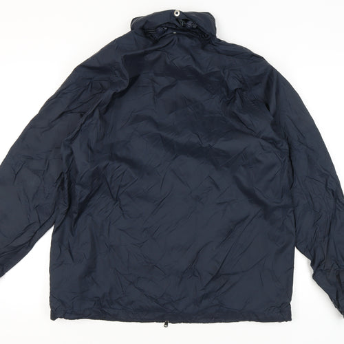 Champion Men's XL Blue Hooded Jacket - Casual Sportswear