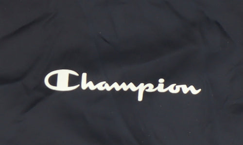 Champion Men's XL Blue Hooded Jacket - Casual Sportswear