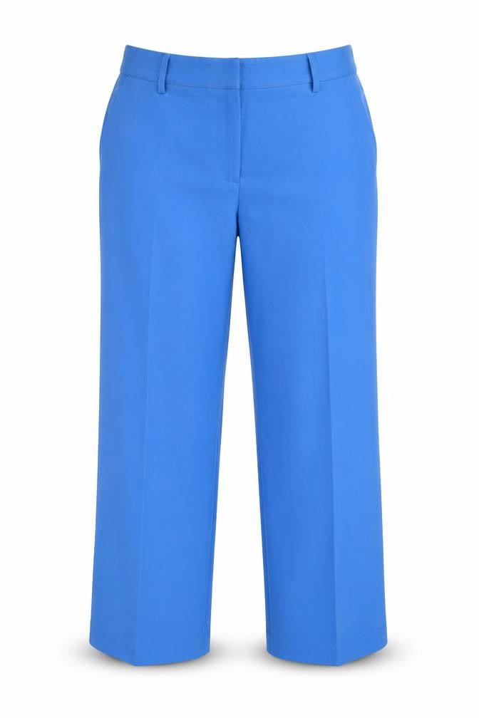 Front view of NA-KD Women's Blue Trousers, size 10