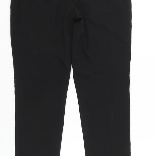 La Redoute Women's Black Straight Trousers, Size 14